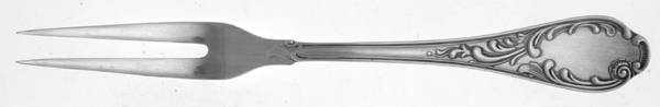 FRV1 (Silverplate) Small 2-Tine Cold Meat Serving Fork