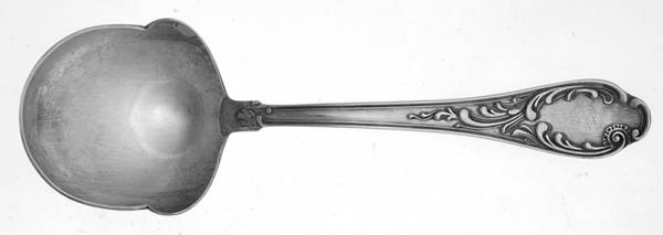 FRV1 (Silverplate) Solid Smooth Casserole Spoon