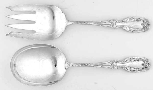 Cattails (Sterling) (2 Pc) Solid Salad Set