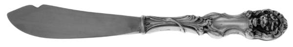 Lion (Sterling, New) Hollow Handle Master Butter Knife