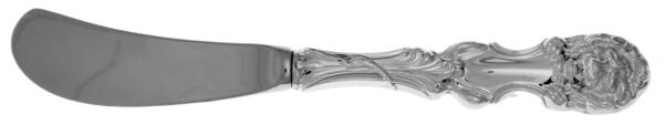Lion (Sterling, New) Modern Hollow Butter Spreader (Stainless)