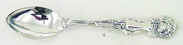 Lion (Sterling, New) Demitasse Spoon