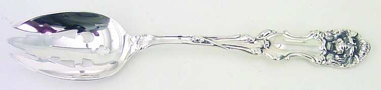 Lion (Sterling, New) Pierced Tablespoon (Serving Spoon)