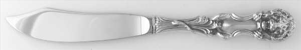 Lion (Sterling, New) Individual Fish Knife with Stainless Blade