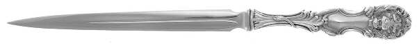 Lion (Sterling, New) Large Letter Opener with Stainless Blade