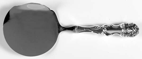 Lion (Sterling, New) Cranberry Server with Stainless Bowl