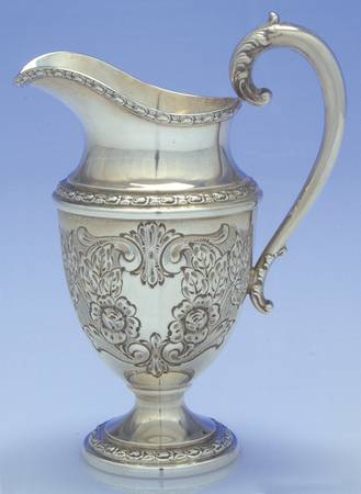 Talisman Rose (Sterling, 1948, Handchased, Hollow) Creamer