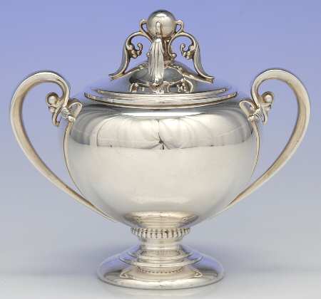 2360 (Sterling, Hollowware) Sugar Bowl & Lid