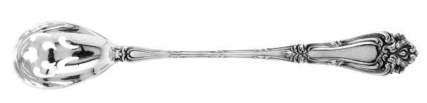 Champlain (Sterling, 1915) Pierced Bowl Short Handle Olive Spoon