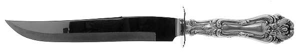 Champlain (Sterling, 1915) Small Steak Carving Knife with Stainless Blade