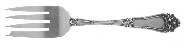 Champlain (Sterling, 1915) Small Solid Cold Meat Serving Fork