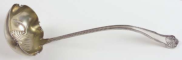 Newport Shell (Sterling, 1910) Large Solid Soup Ladle