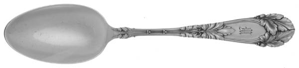 Oak (Sterling, 1912, Monograms) Tablespoon (Serving Spoon)