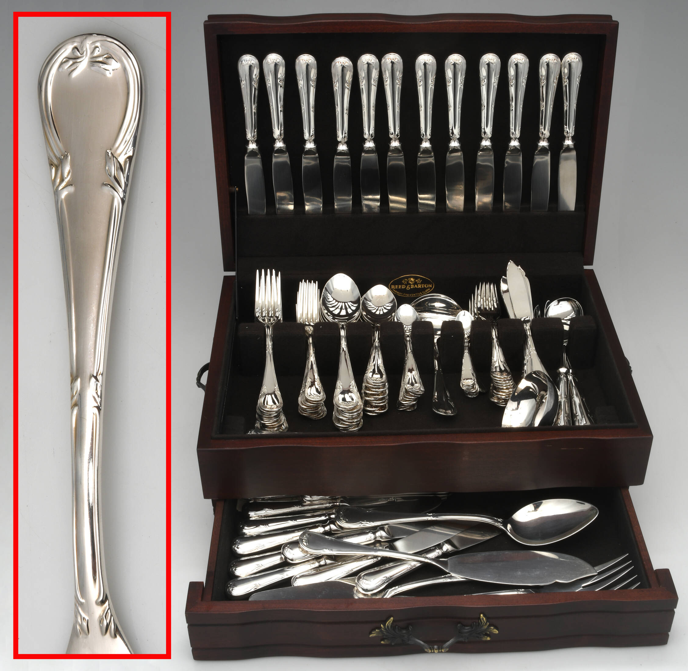 Regence (Silverplate) 130  Piece Estate Set