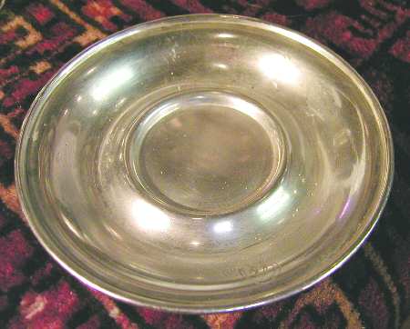 9200 (Sterling, Hollowware) Sterling Demitasse Saucer Only
