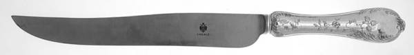 Grand Duchess (Sterling) Large Stainless Blade Roast Carving Knife