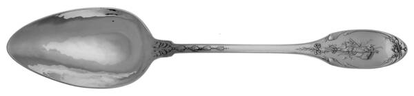 Opera Russe (Sterling) Solid Serving Spoon by Faberge