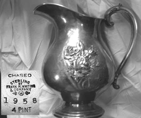 1958 (Sterling, Hollowware) by Frank Whiting