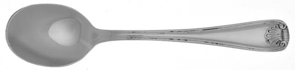Classic Shell (Stainless) Round Bowl Soup Spoon (Cream Soup) HC