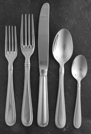 Caviar (Stainless) 5 Piece Place Setting