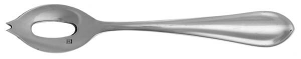 Forge (Stainless) Olive Spoon Short with Pierced Bowl HC
