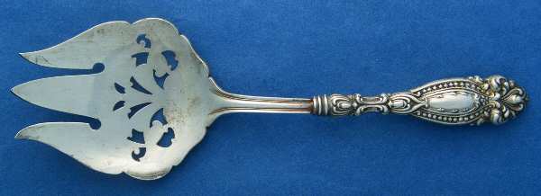 FWS17 (Sterling) Salad Serving Fork with Plated Prongs