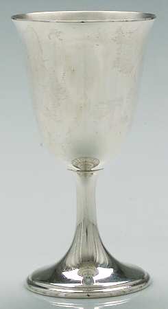 186 (Sterling, Hollowware) Water Goblet