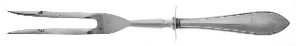 FWS20 (Sterling) Small Carving Fork W/Sterling Guard