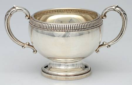 721 (Sterling, Hollowware) Weighted Open Sugar Bowl