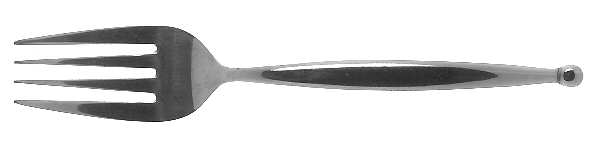 Dot (Stainless) Individual Salad Fork