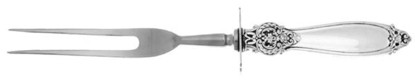 FWS23 (Sterling) Large Stainless-Prong Roast Carving Fork