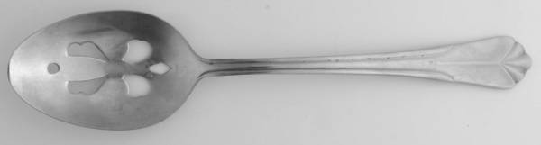 Bevel Bay (Stainless) Pierced Tablespoon (Serving Spoon)