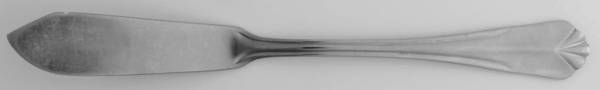 Bevel Bay (Stainless) Flat Handle Master Butter Knife