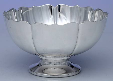 Dublin (Silverplate, Hollowware) 6" Round Pedestal Bowl