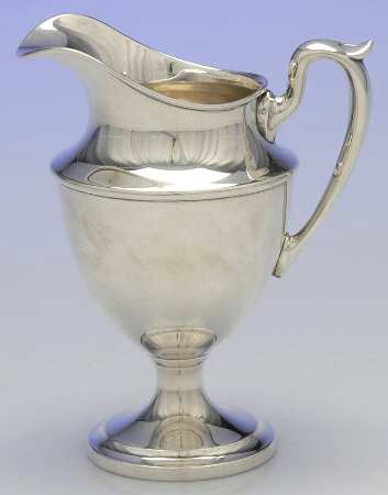 2321 (Sterling, Hollowware, Plain) Creamer