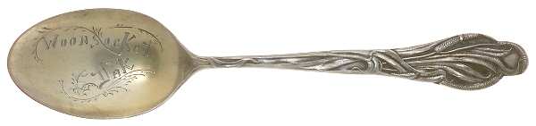 Cat Tails (Sterling) Souvenir Spoon (Five O'Clock)