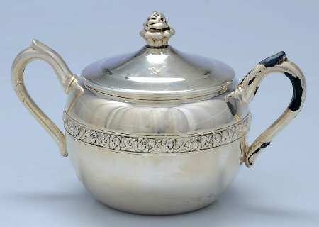 2307 (Silverplate, Hollowware) Sugar Bowl & Lid