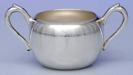 1087 (Silverplate, Hollowware) Silverplate Open Sugar Bowl