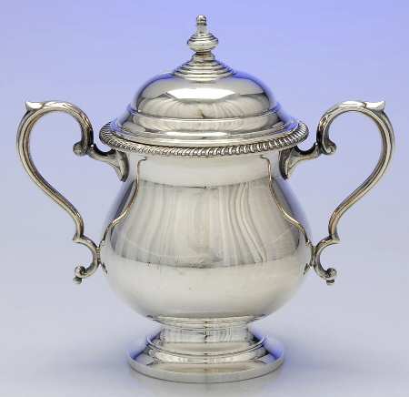 Kent (Sterling, Hollowware) Sugar Bowl & Lid