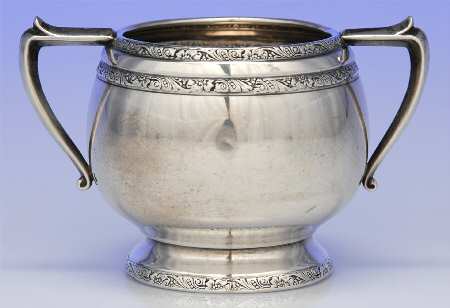7217 (Sterling, Hollowware) Open Sugar Bowl