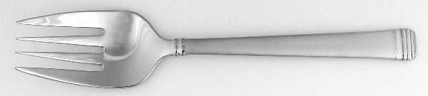 Encore-Frosted (Stainless) Solid Serving Fork