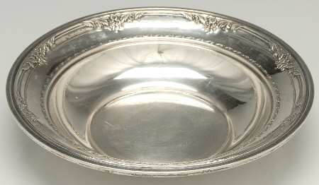 2-16 (Sterling, Hollowware) 8" Round Vegetable