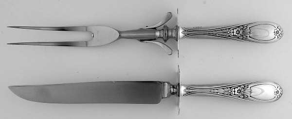 FWS33 (Sterling) 2 Piece Small Carving Set W/ Sterling Guard