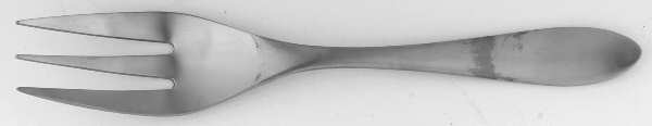Basil (Stainless) Medium Solid Cold Meat Serving Fork
