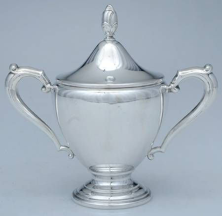 702 (Sterling, Hollowware) Sugar Bowl & Lid