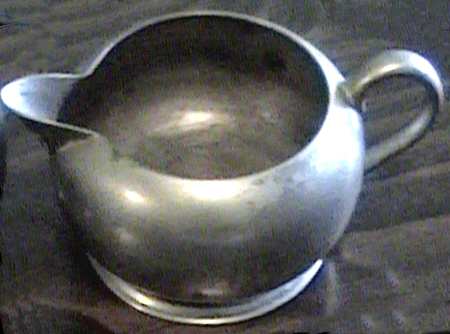 Silverplate Hollowware Creamer