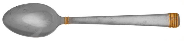 Encore (Stainless, Gold Accent) Place/Oval Soup Spoon