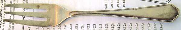 FRQ8 (Silverplate) Individual Solid Fish Fork