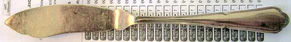 FRQ8 (Silverplate) Individual Solid Fish Knife