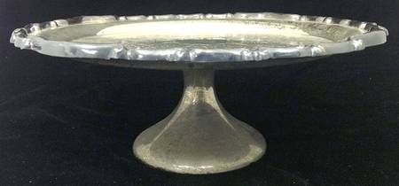 9058 (Silverplate, Hollowware) 11" Diameter Pedestal Cake Stand